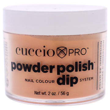 Pro Powder Polish Nail Colour Dip System - Tangerine Orange by Cuccio Pro for Women - 1.6 oz Nail Powder