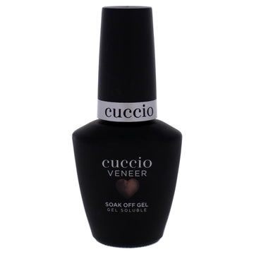 Veener Soak Off Gel - Rose Gold Slippers by Cuccio Colour for Women - 0.44 oz Nail Polish