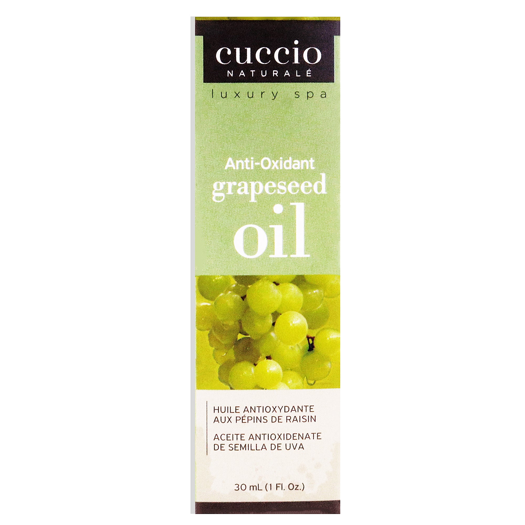 Grapeseed Anti-Oxidant Oil by Cuccio Naturale for Women - 1 oz Oil