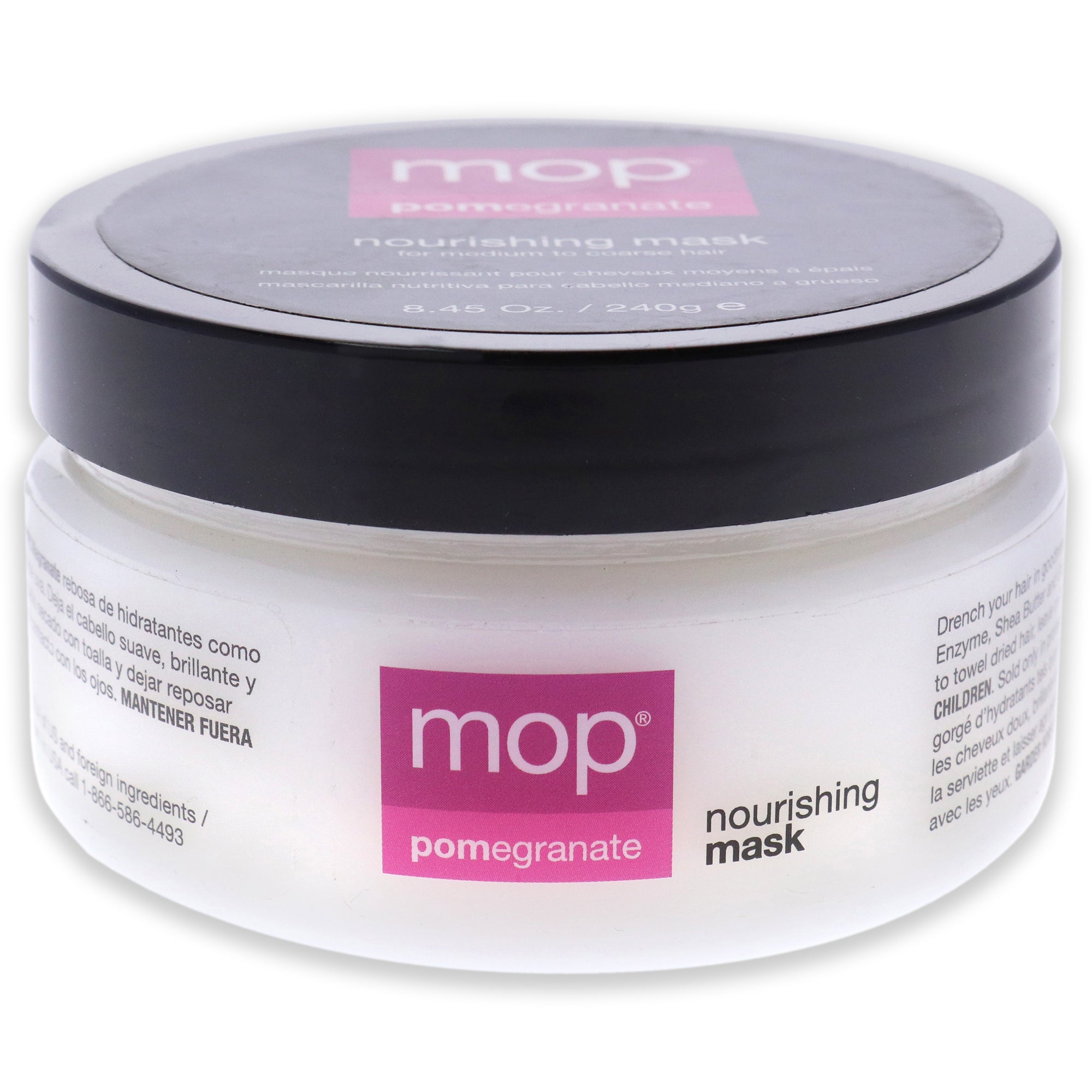 Pomegranate Nourishing Mask by MOP for Unisex - 8.45 oz Mask