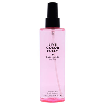 Live Colorfully Body Spray by Kate Spade for Women - 8.4 oz Fragrance Mist