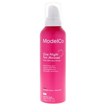 One Night Tan Mousse by ModelCo for Women - 6.35 oz Mousse