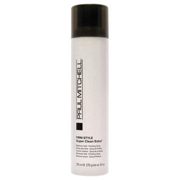 Super Clean Extra Finishing Spray - Firm Style by Paul Mitchell for Unisex - 9.5 oz Hair Spray
