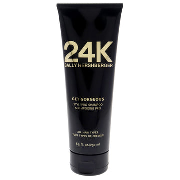 24K Get Gorgeous Shampoo by Sally Hershberger for Unisex - 8.5 oz Shampoo