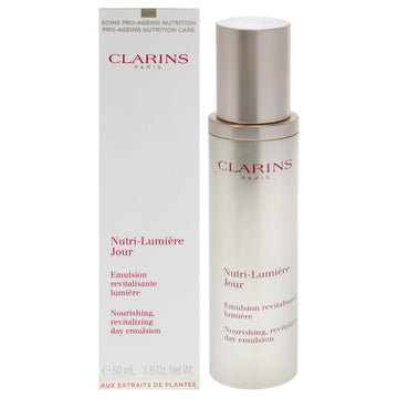 Nutri-Lumiere Day Emulsion by Clarins for Unisex - 1.6 oz Emulsion