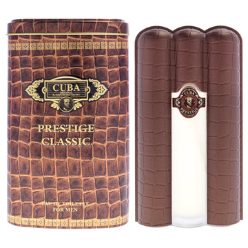 Cuba Prestige Classic by Cuba for Men - 3 oz EDT Spray