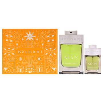 Bvlgari Man Wood Essence by Bvlgari for Men - 2 Pc Gift Set 3.4oz EDP Spray, 0.5oz EDP Spray