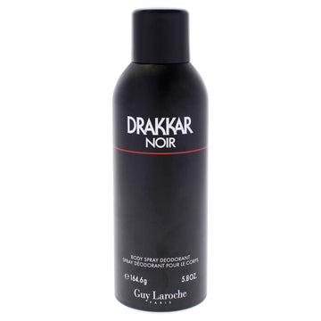 Drakkar Noir by Guy Laroche for Men - 6 oz Body Spray