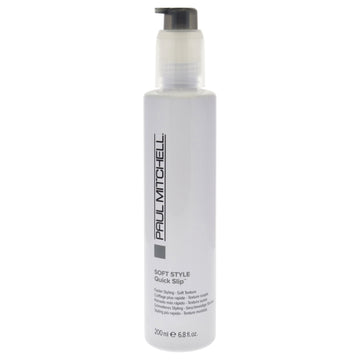 Soft Style Quick Slip Styling Cream by Paul Mitchell for Unisex - 6.8 oz Cream
