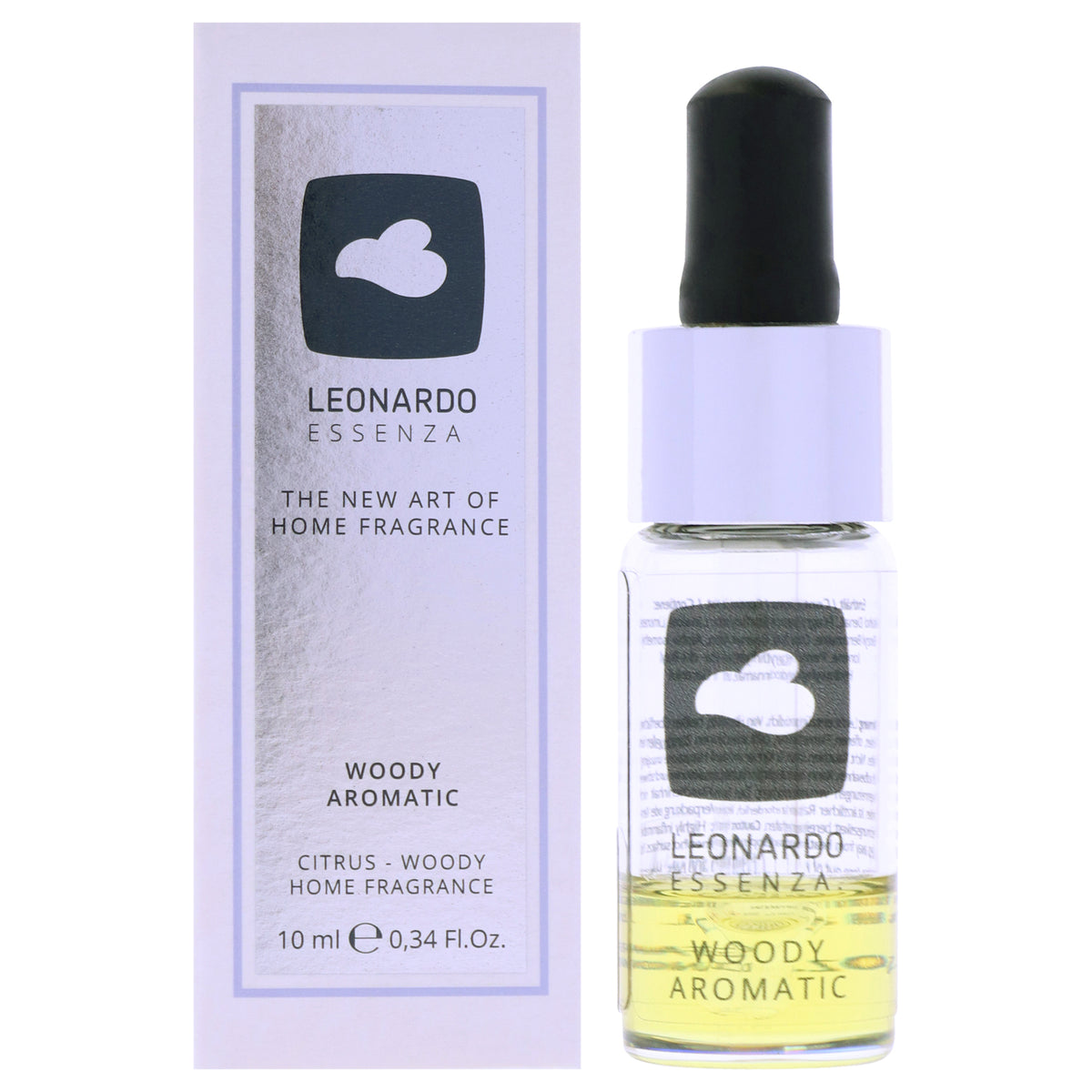 Essenza Home Fragrance - Woody Aromatic by Leonardo for Unisex - 0.34 oz Room Fragrance