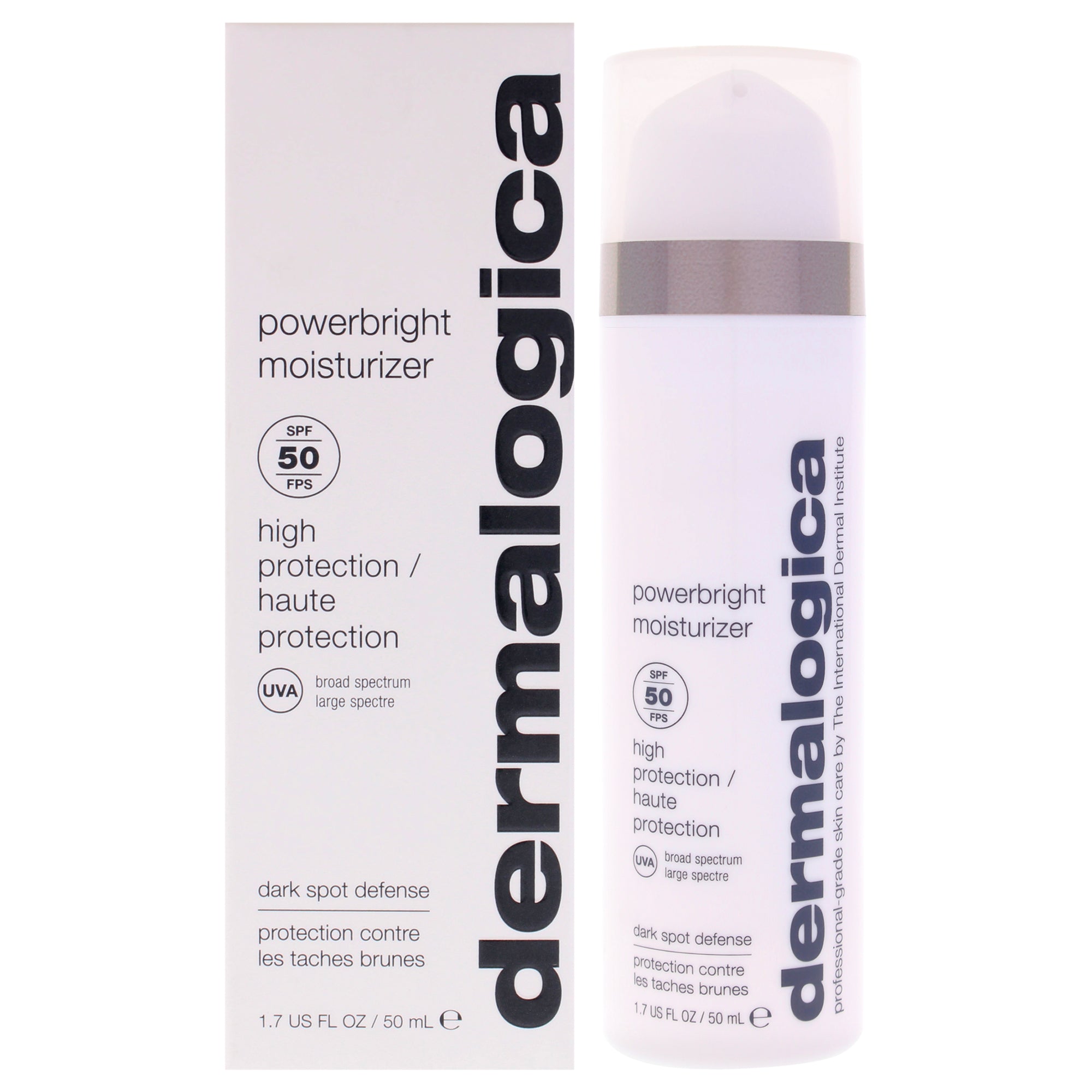 Powerbright SPF 50 by Dermalogica for Unisex - 1.7 oz Moisturizer