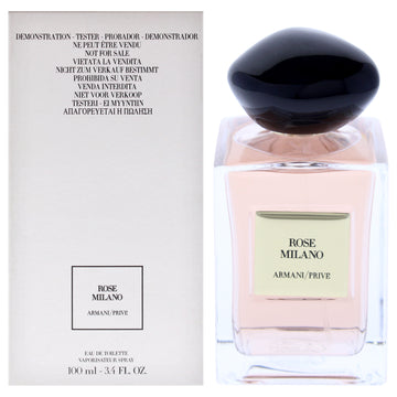 Prive Rose Milano by Giorgio Armani for Women - 3.4 oz EDT Spray