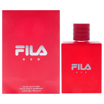 Fila Red by Fila for Men - 3.4 oz EDT Spray
