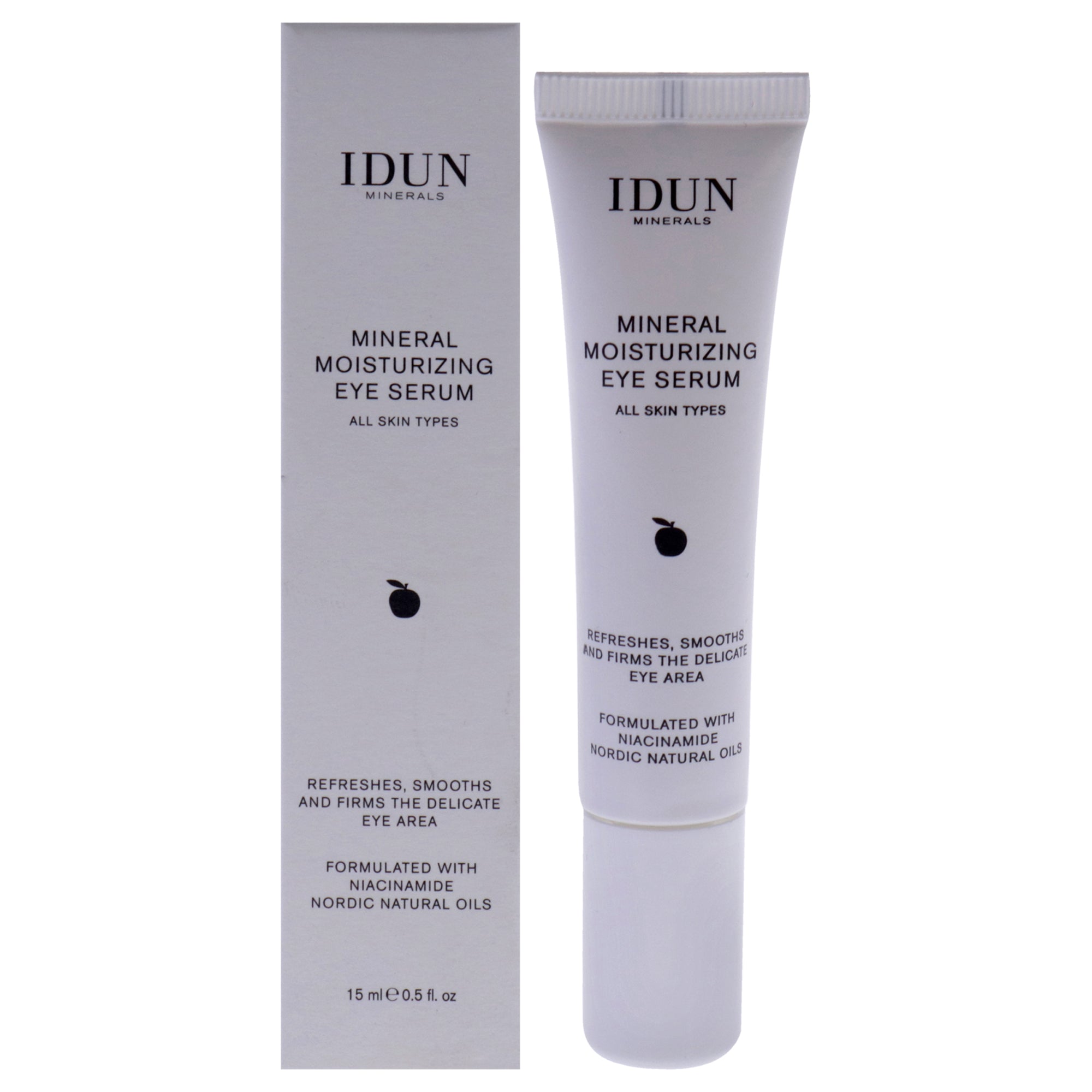 Mineral Moisturizing Eye Serum by Idun Minerals for Women - 0.5 oz Serum