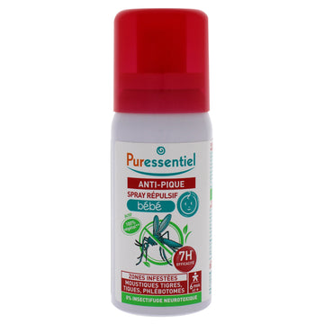Anti-Sting Repellent Spray by Puressentiel for Kids - 2 oz Spray