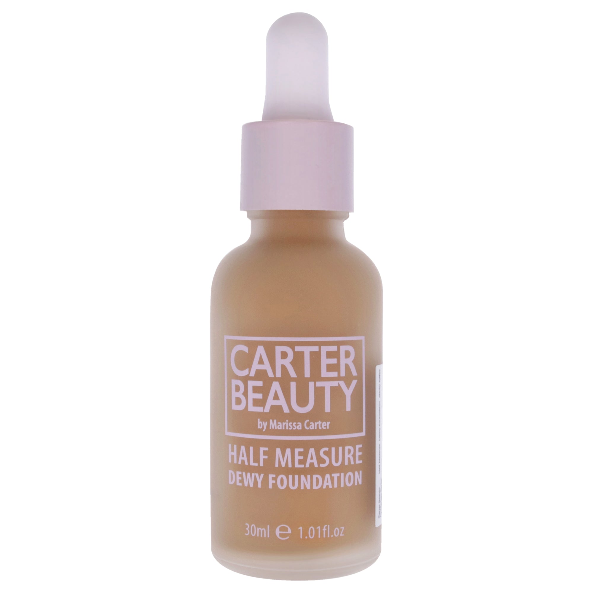 Half Measure Dewy Foundation - Sticky Toffee by Carter Beauty for Women - 1.01 oz Foundation