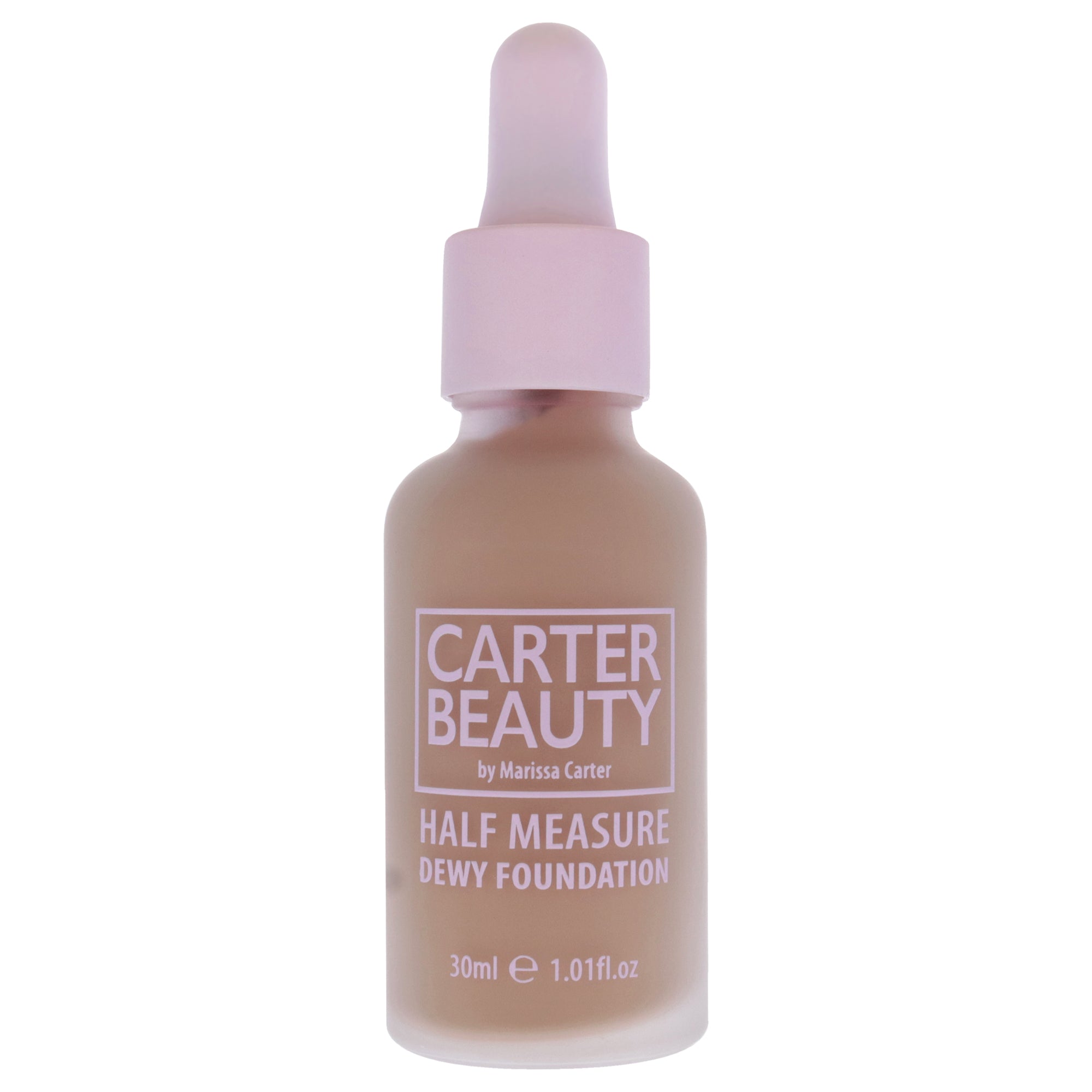 Half Measure Dewy Foundation - Caramel Chew by Carter Beauty for Women - 1.01 oz Foundation