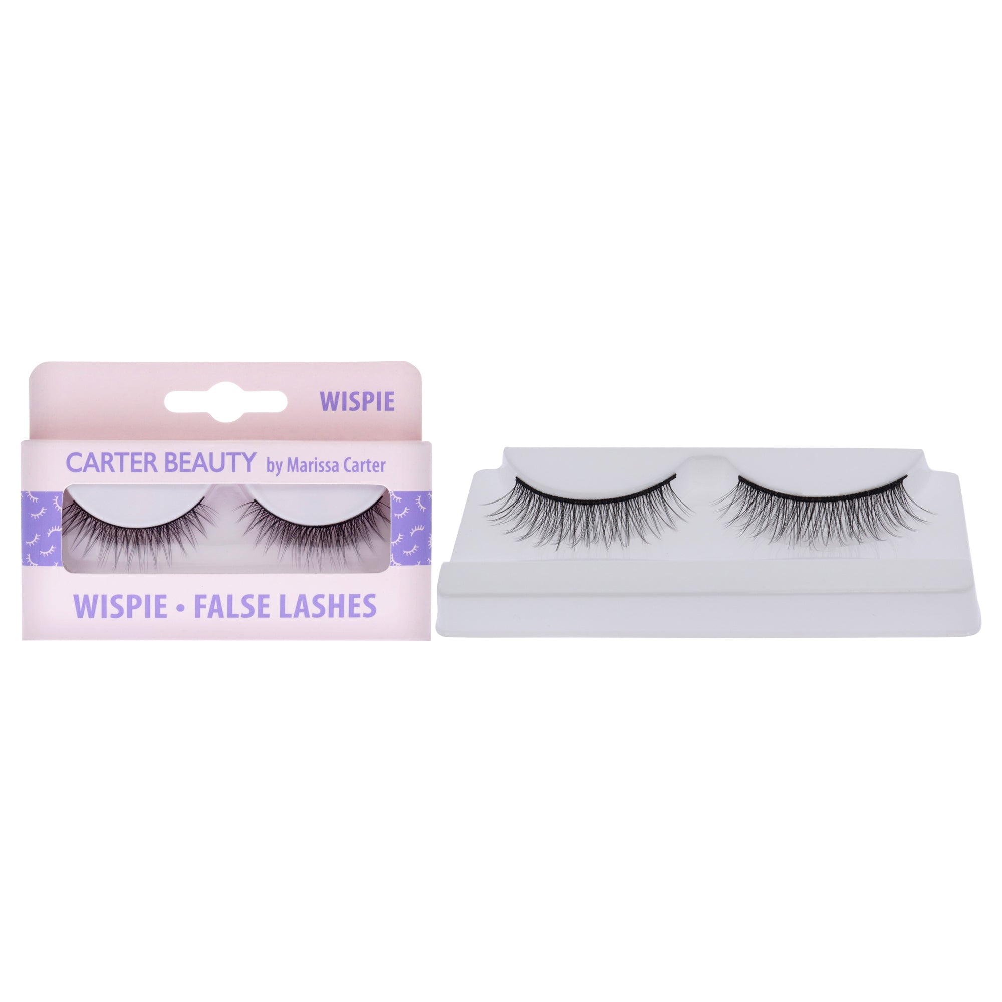 False Lashes - Wispie by Carter Beauty for Women - 1 Pair Eyelashes