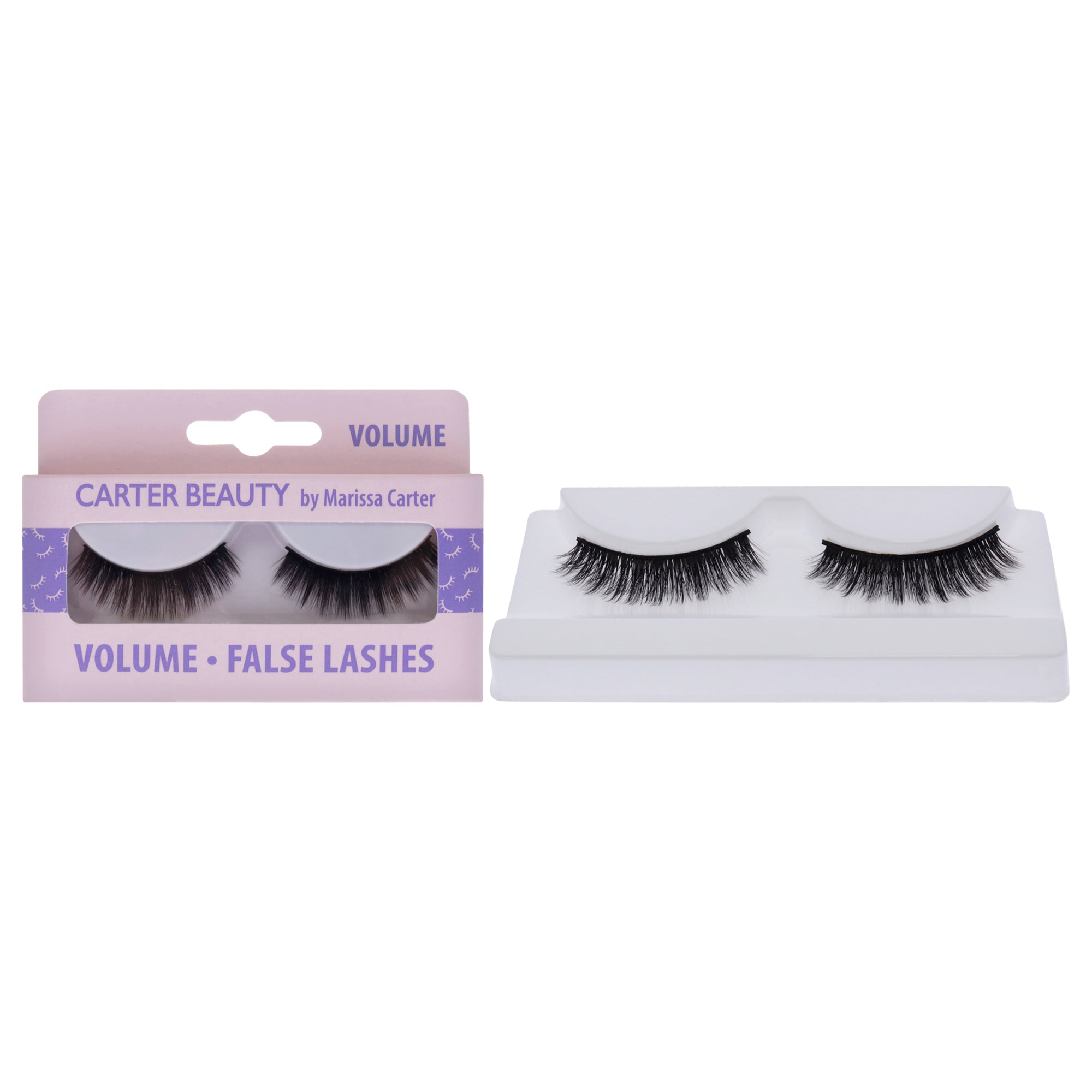 False Lashes - Volume by Carter Beauty for Women - 1 Pair Eyelashes