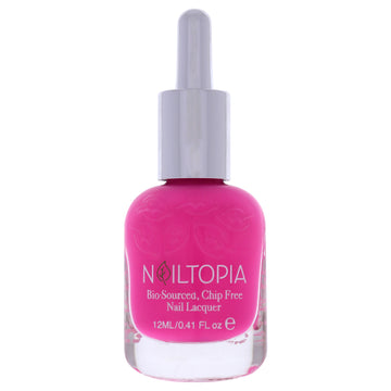 Bio-Sourced Chip Free Nail Lacquer - Birds of Paradise by Nailtopia for Women - 0.41 oz Nail Polish