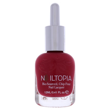 Bio-Sourced Chip Free Nail Lacquer - Rosey Cheeks by Nailtopia for Women - 0.41 oz Nail Polish