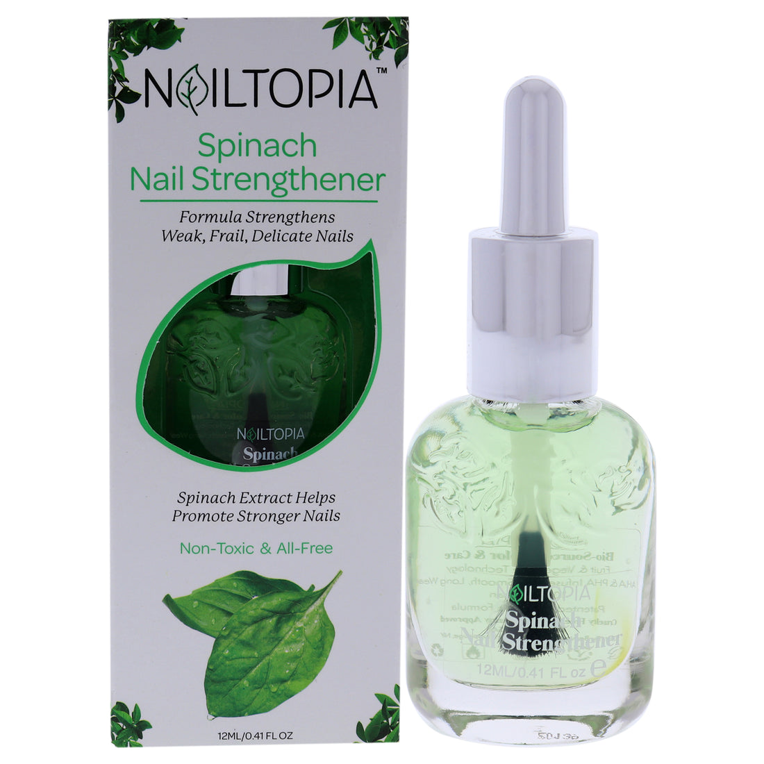 Nail Strengthener - Spinach by Nailtopia for Women - 0.41 oz Nail Treatment