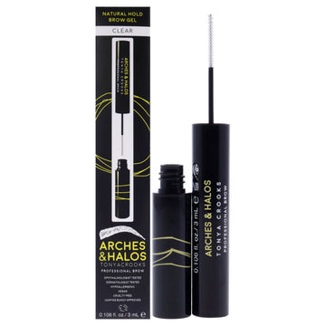 Natural Hold Brow Gel - Clear by Arches and Halos for Women - 0.106 oz Gel