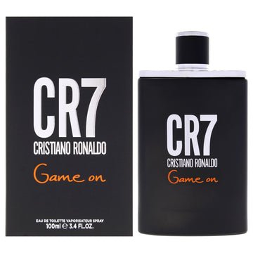 CR7 Game On by Cristiano Ronaldo for Men - 3.4 oz EDT Spray