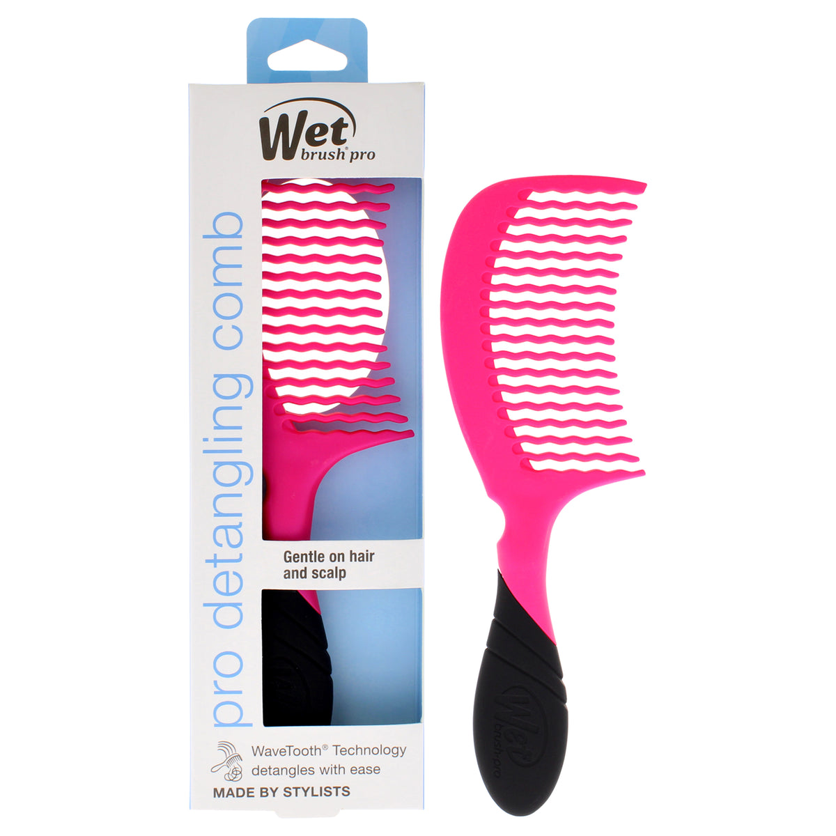 Pro Detangling Comb - Pink by Wet Brush for Unisex - 1 Pc Comb