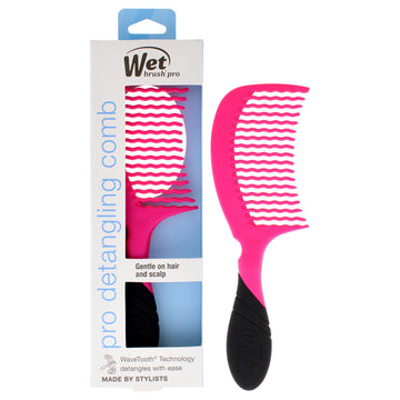 Pro Detangling Comb - Pink by Wet Brush for Unisex - 1 Pc Comb