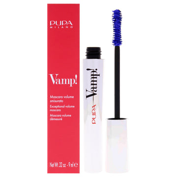 Vamp! Mascara - 301 Electric Blue by Pupa Milano for Women - 0.32 oz Mascara