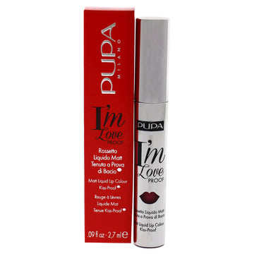 I Am Love Proof Matt Liquid Lip Color - 007 Bright Fuchsia by Pupa Milano for Women - 0.09 oz Lipstick