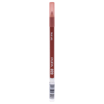 True Lips Blendable Lip Liner Pencil - 022 Plum by Pupa Milano for Women - 0.042 oz Lip Liner