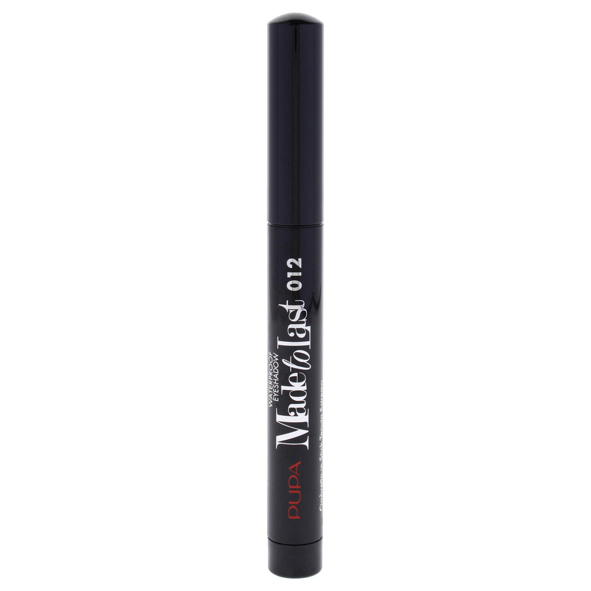Made To Last Waterproof Eyeshadow - 012 Extra Black by Pupa Milano for Women - 0.049 oz Eye Shadow