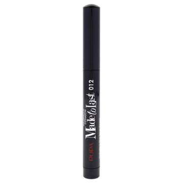 Made To Last Waterproof Eyeshadow - 012 Extra Black by Pupa Milano for Women - 0.049 oz Eye Shadow