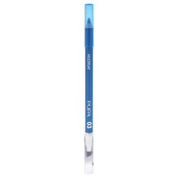 Multiplay Triple-Purpose Eye Pencil - 03 Pearly Sky by Pupa Milano for Women - 0.04 oz Eyebrow Pencil