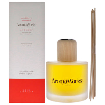 Harmony Reed Diffuser by Aromaworks for Unisex - 6.76 oz Reed Diffuser
