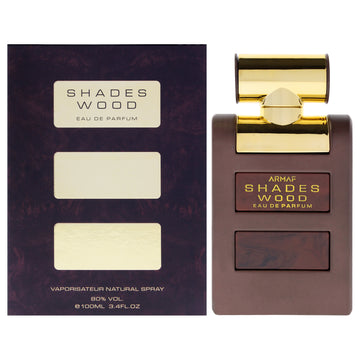 Shades Wood by Armaf for Men - 3.4 oz EDP Spray