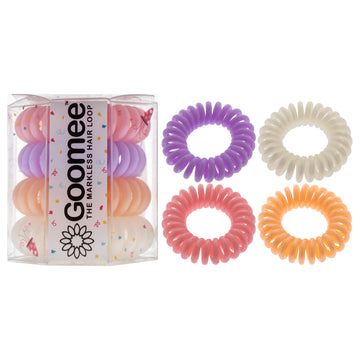 The Markless Hair Loop Set - Posh by Goomee for Women - 4 Pc Hair Tie