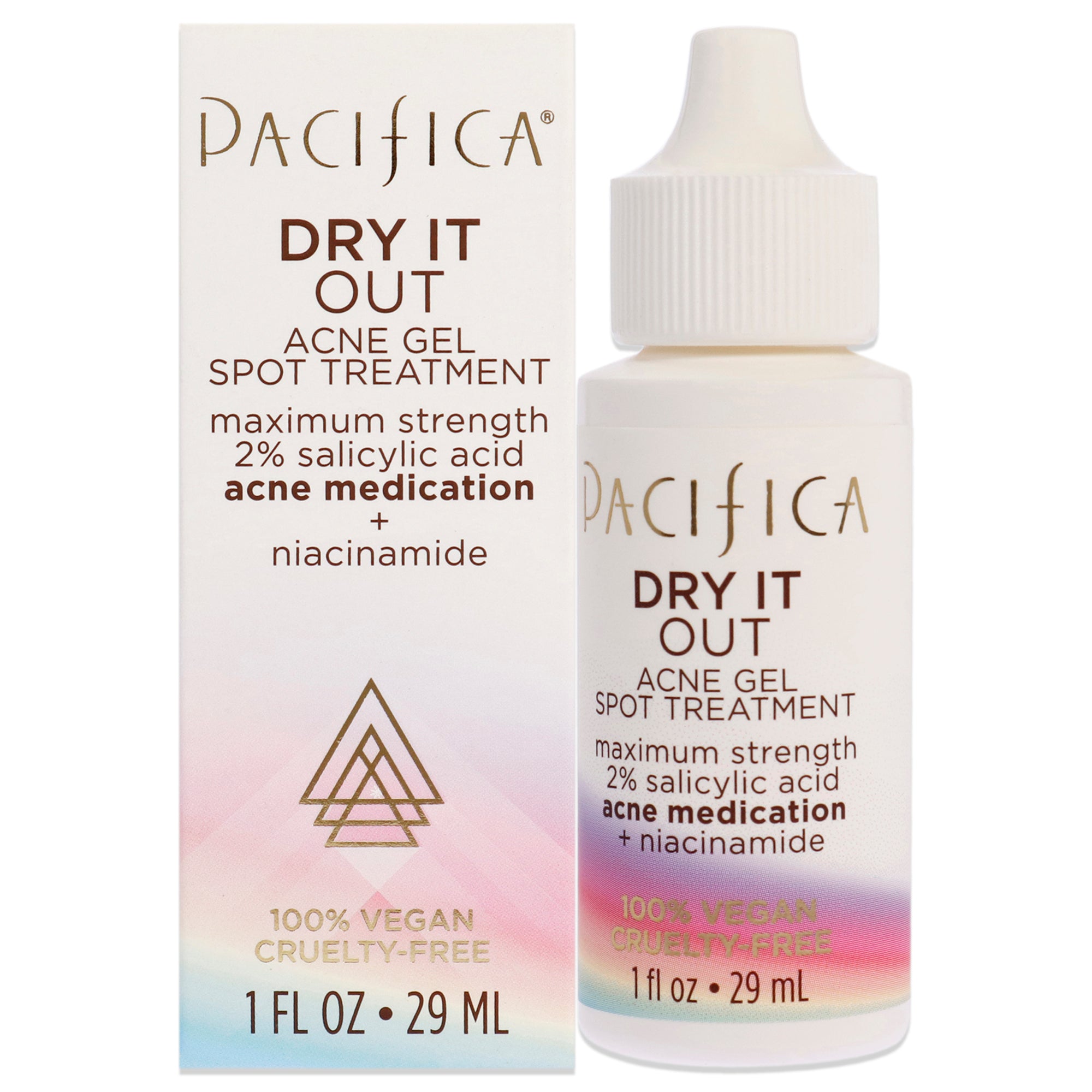 Dry It Out Acne Gel Spot Treatment by Pacifica for Unisex - 1 oz Treatment
