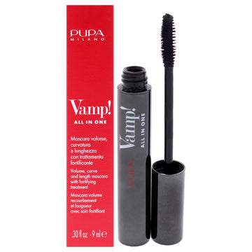 Vamp! All In One Mascara - 101 Extra Black by Pupa Milano for Women - 0.30 oz Mascara