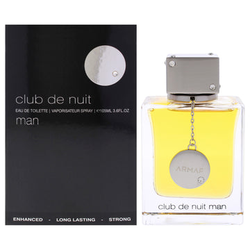 Club De Nuit by Armaf for Men - 3.6 oz EDT Spray