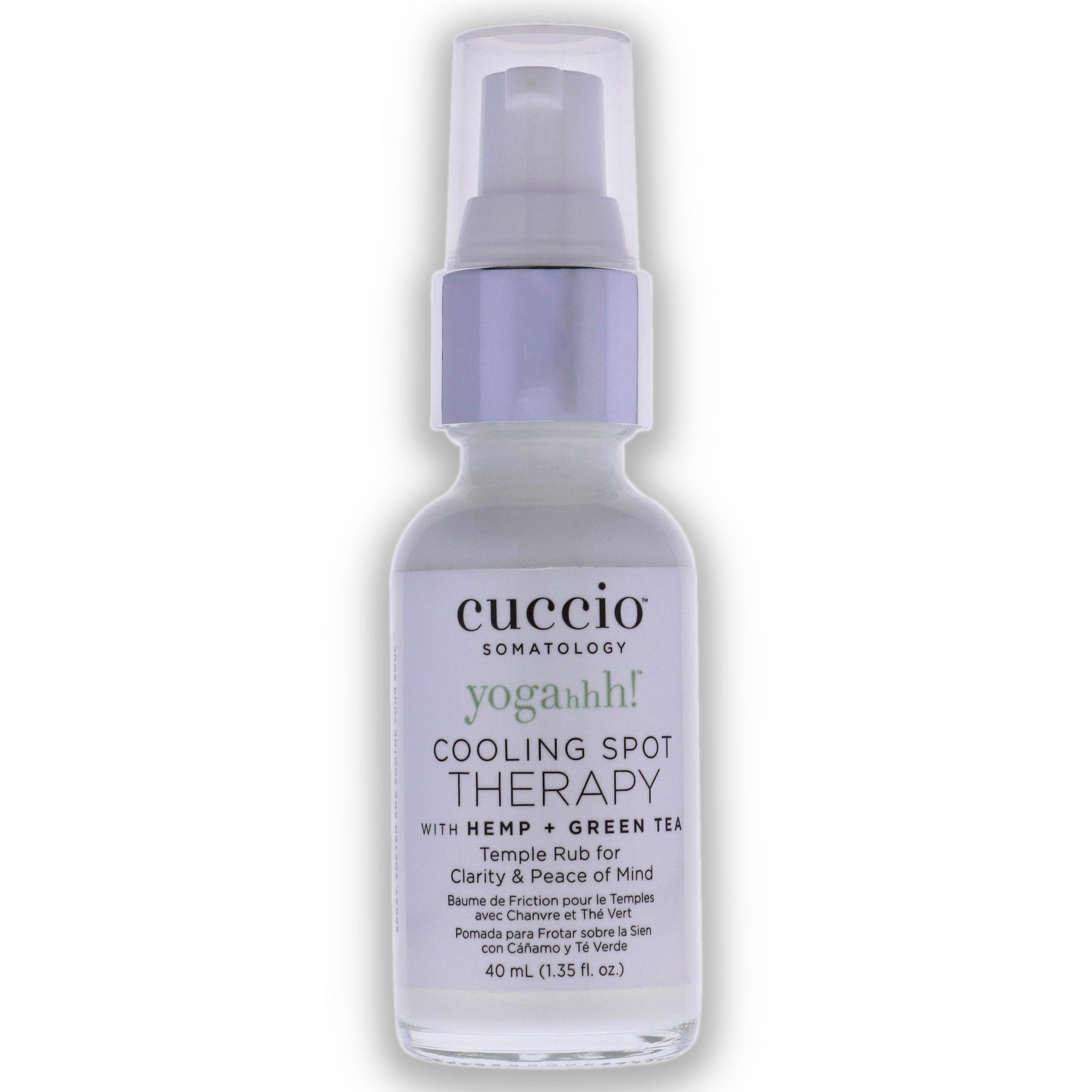 Somatology Yogahhh Cooling Spot Therapy - Hemp and Green Tea by Cuccio Somatology for Unisex - 1.35 oz Oil