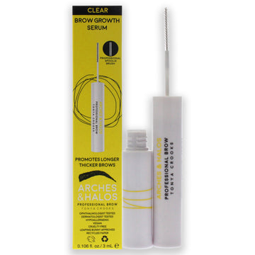 Brow Growth Serum by Arches and Halos for Women - 0.106 oz Eyebrow Serum