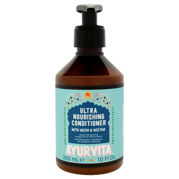 Ultra Nourishing Conditioner with Neem and Reetha by AyurVita for Unisex - 10 oz Conditioner