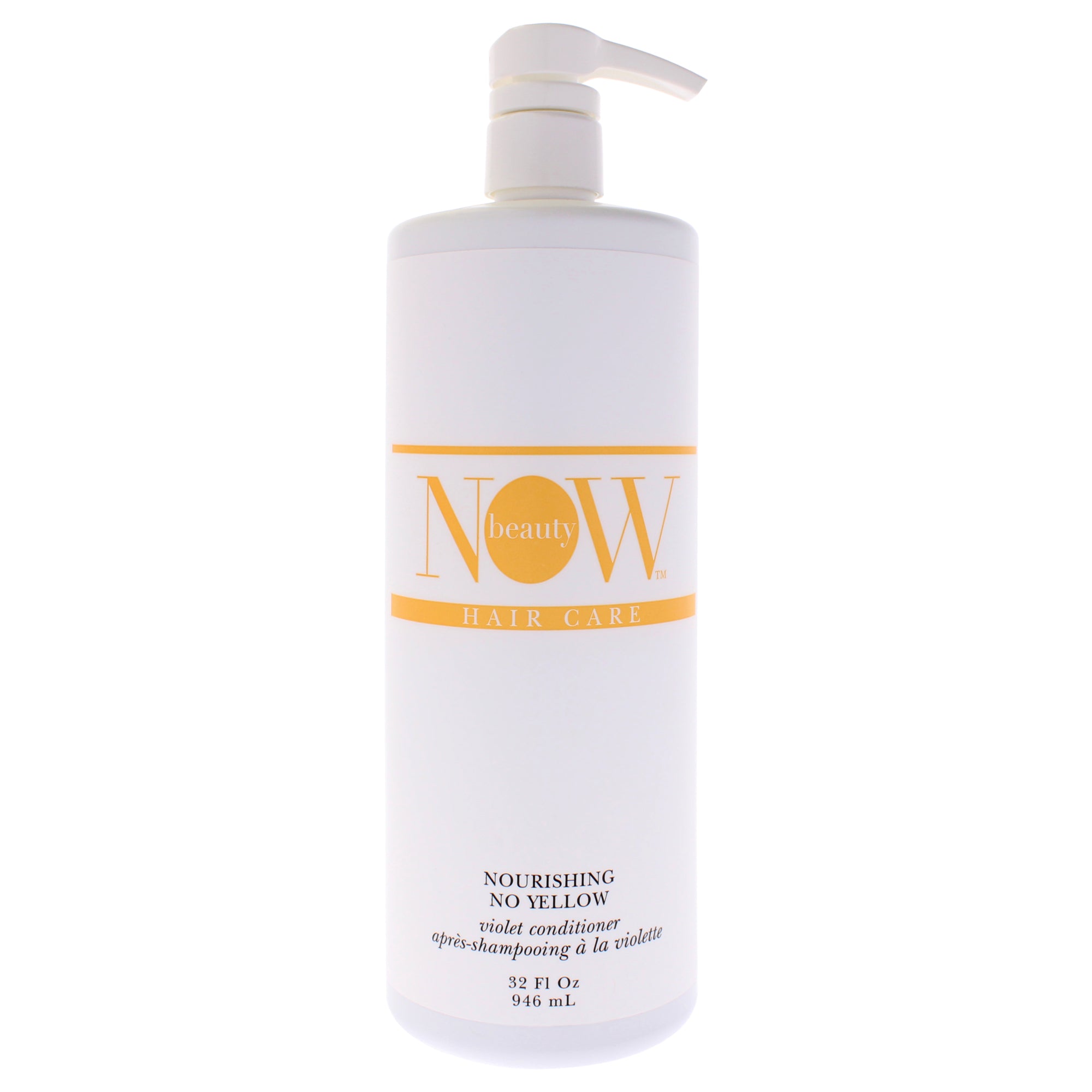 Nourishing No Yellow Conditioner by NOW Beauty for Unisex - 32 oz Conditioner