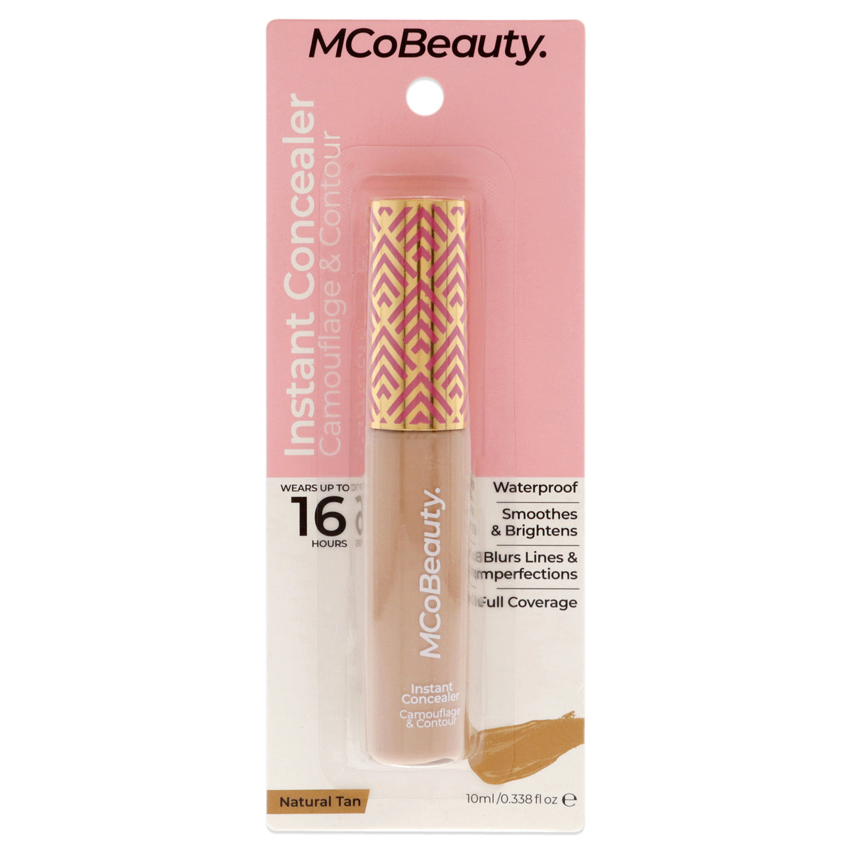 Instant Concealer Camouflage and Contour - Natural Tan by MCoBeauty for Women - 0.338 oz Concealer