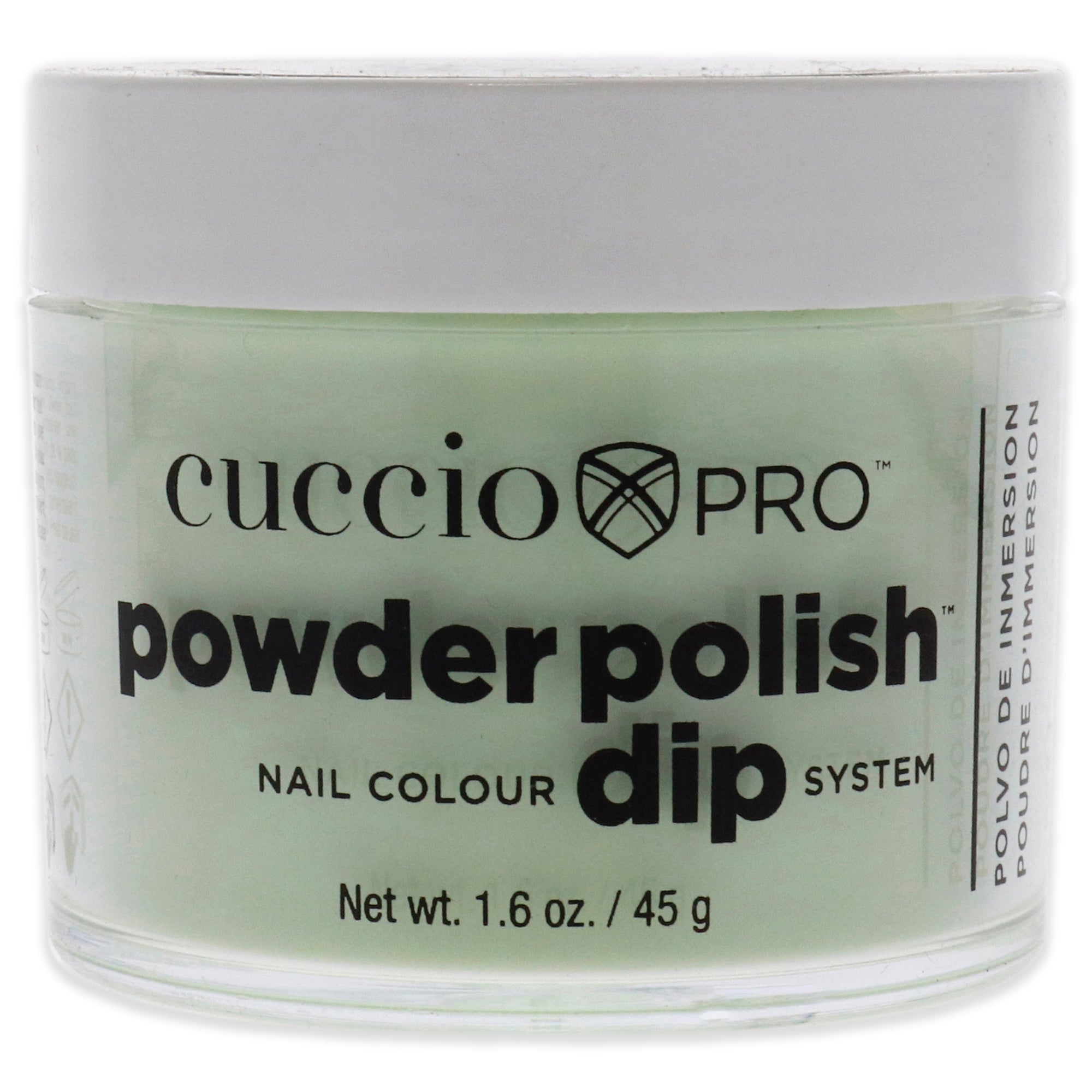 Pro Powder Polish Nail Colour Dip System - Pistachio Sorbet by Cuccio Pro for Women - 1.6 oz Nail Powder