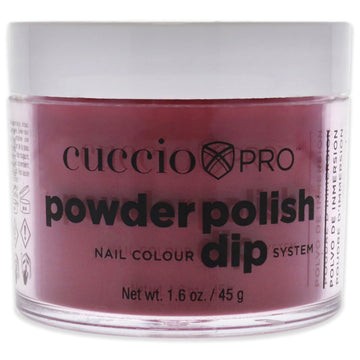 Pro Powder Polish Nail Colour Dip System - Red Eye In Shanghai by Cuccio Pro for Women - 1.6 oz Nail Powder