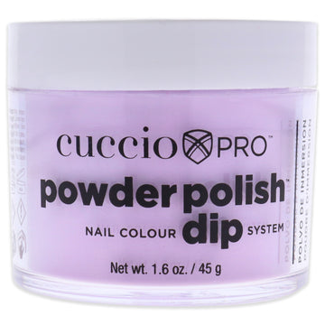 Pro Powder Polish Nail Colour Dip System - Lavender Sorbet by Cuccio Pro for Women - 1.6 oz Nail Powder